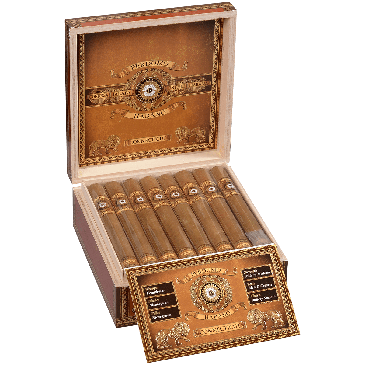 Perdomo Habano Bba Connecticut Churchill 24 Ct. Box 7.00X54