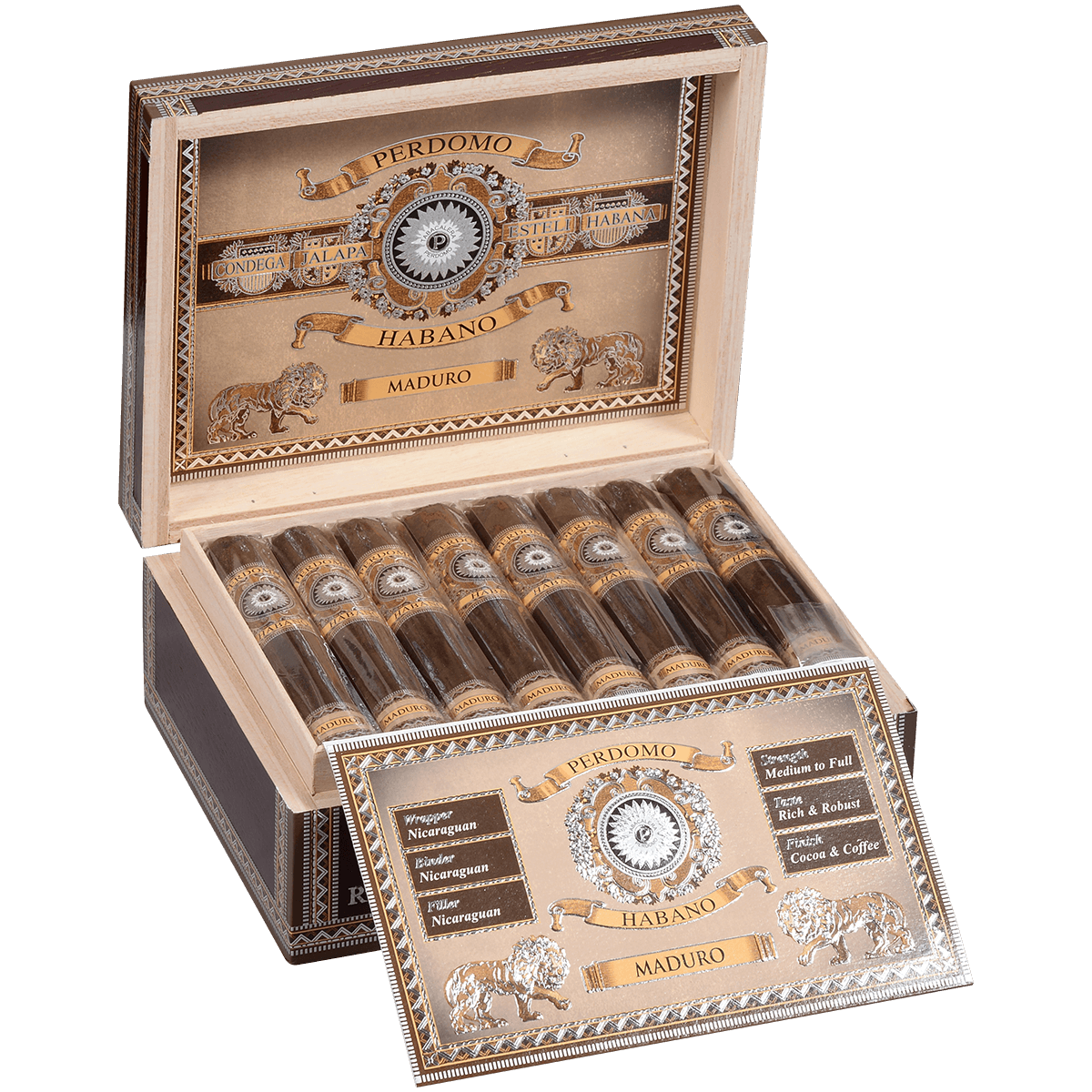 Perdomo Habano Bba Maduro Robusto 24 Ct. Box 5.00X54
