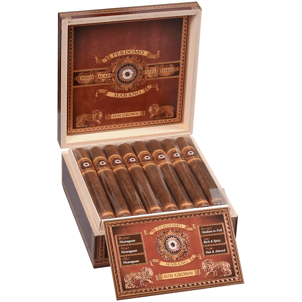 Perdomo Habano Bba Sun Grown Churchill 24 Ct. Box 7.00X54