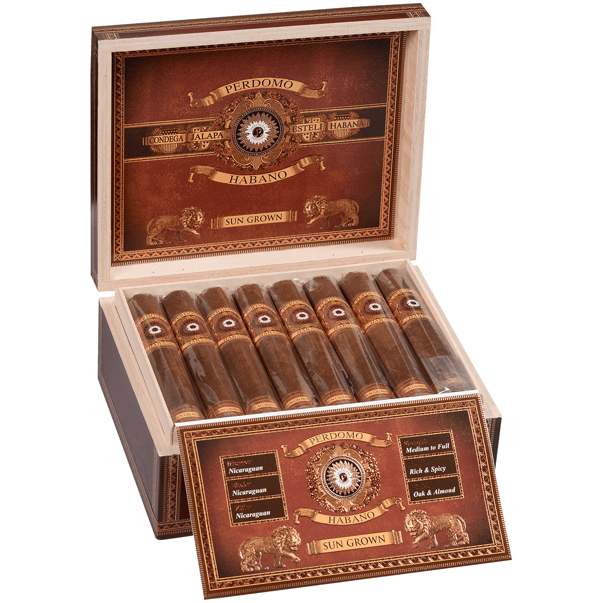 Perdomo Habano Bba Sun Grown Gordo 24 Ct. Box 6.00X60