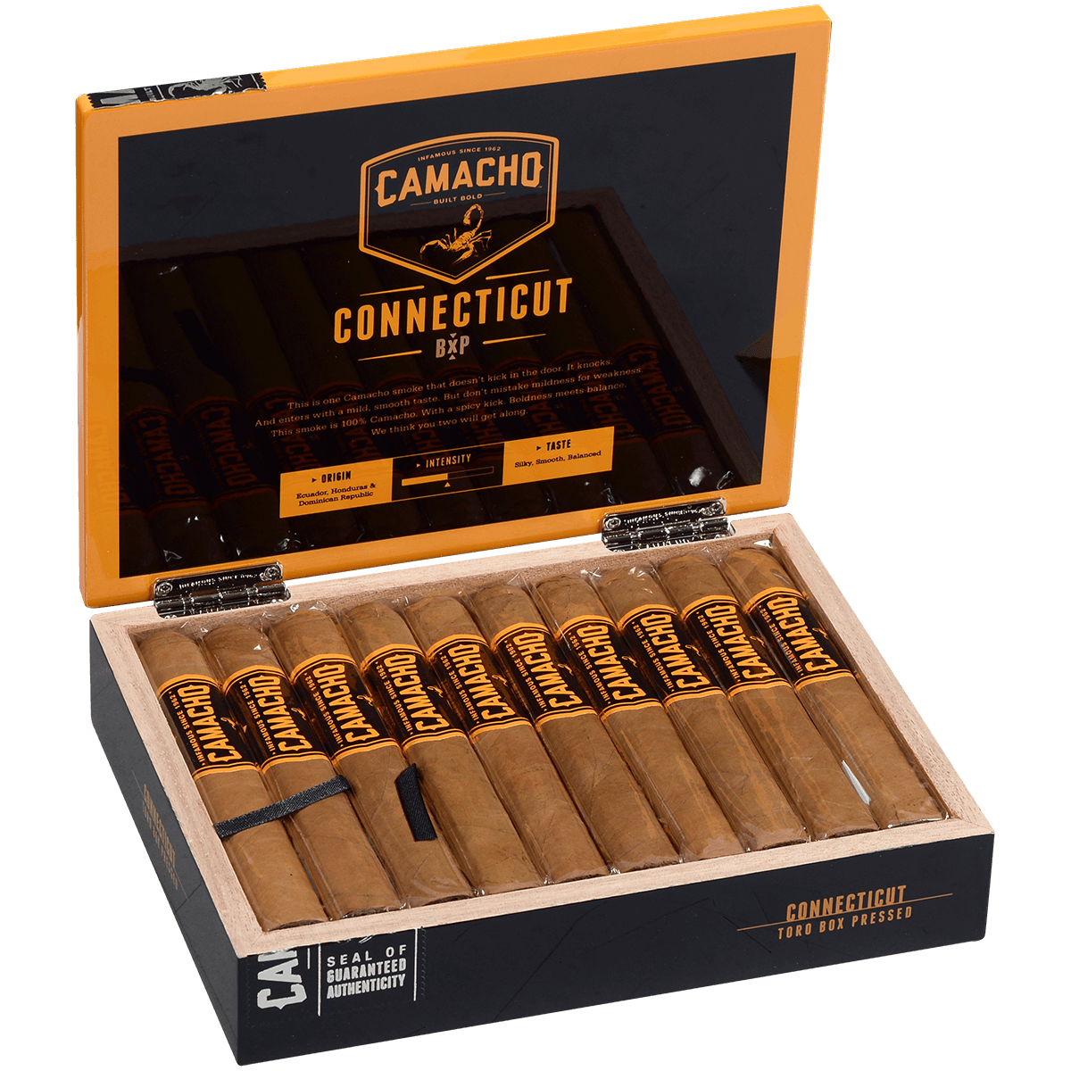 Camacho Connecticut Bxp Toro 20 Ct. Box 6.00X50