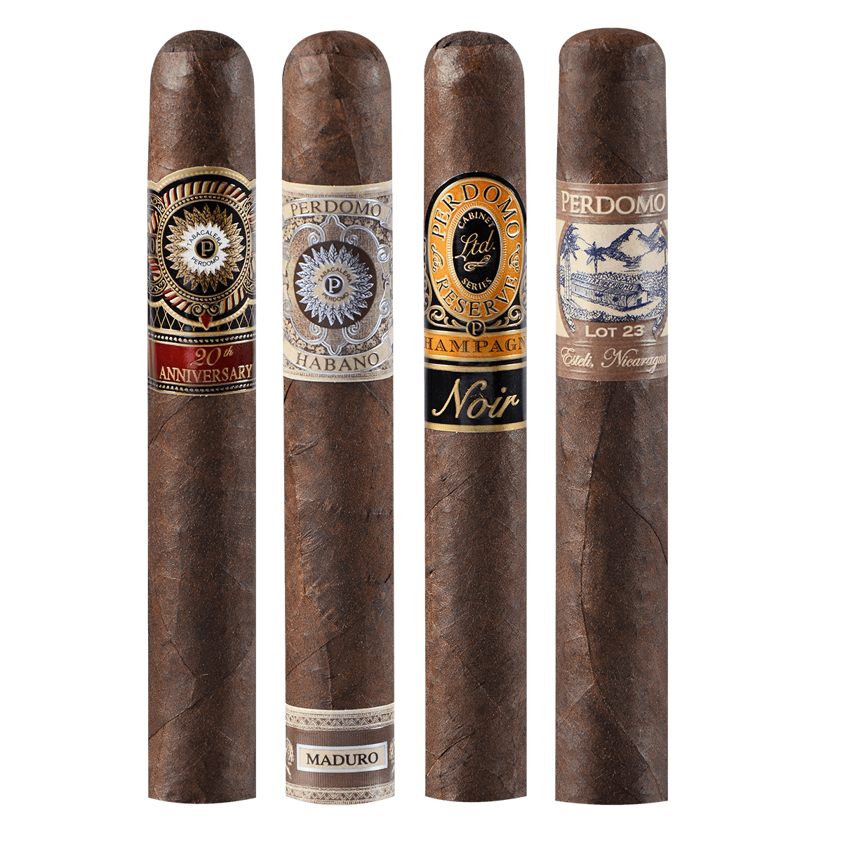 Perdomo Assorted Maduro 20 Ct. (5/4) Fresh Pack 6.00X54