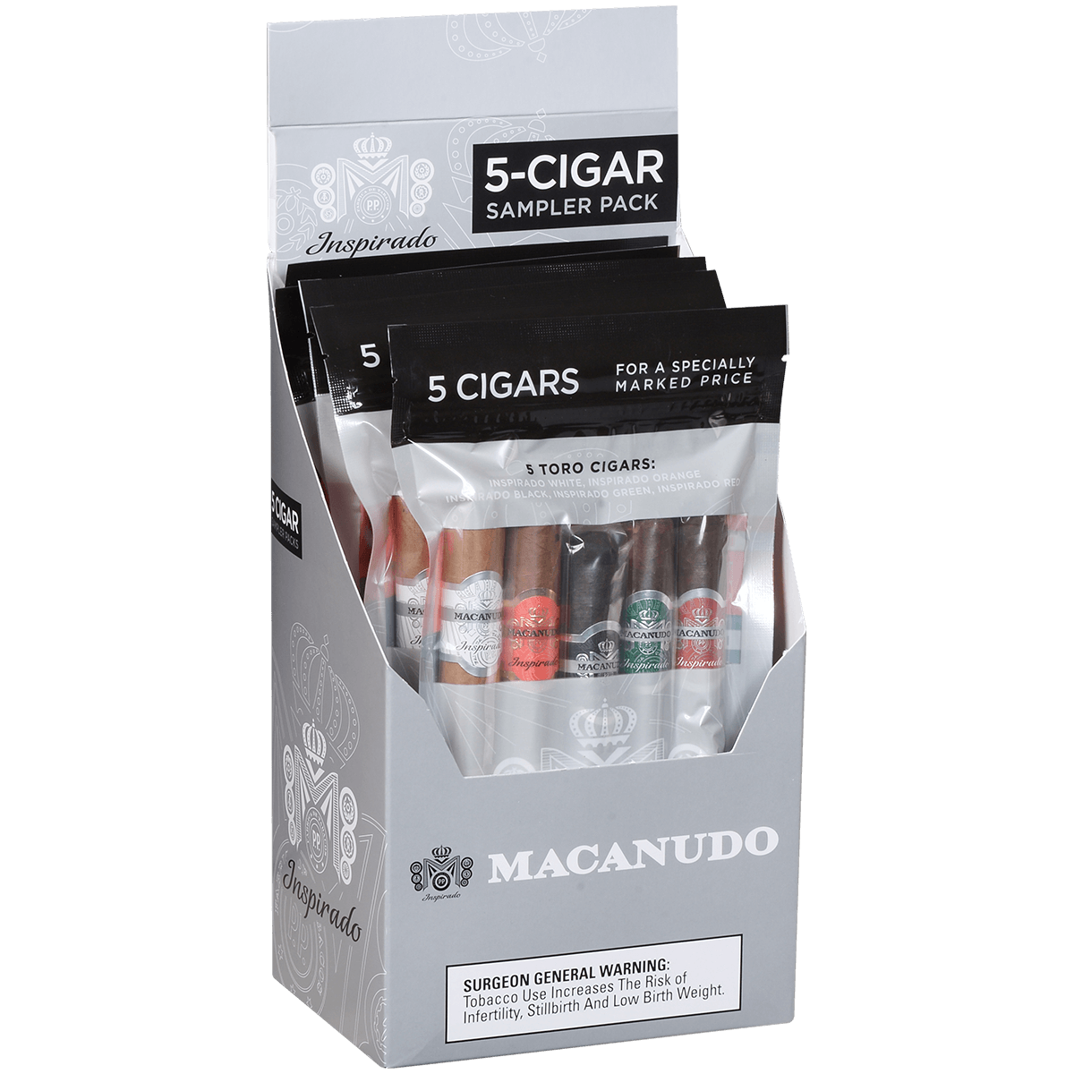 Macanudo Toro Sampler 5 Pack