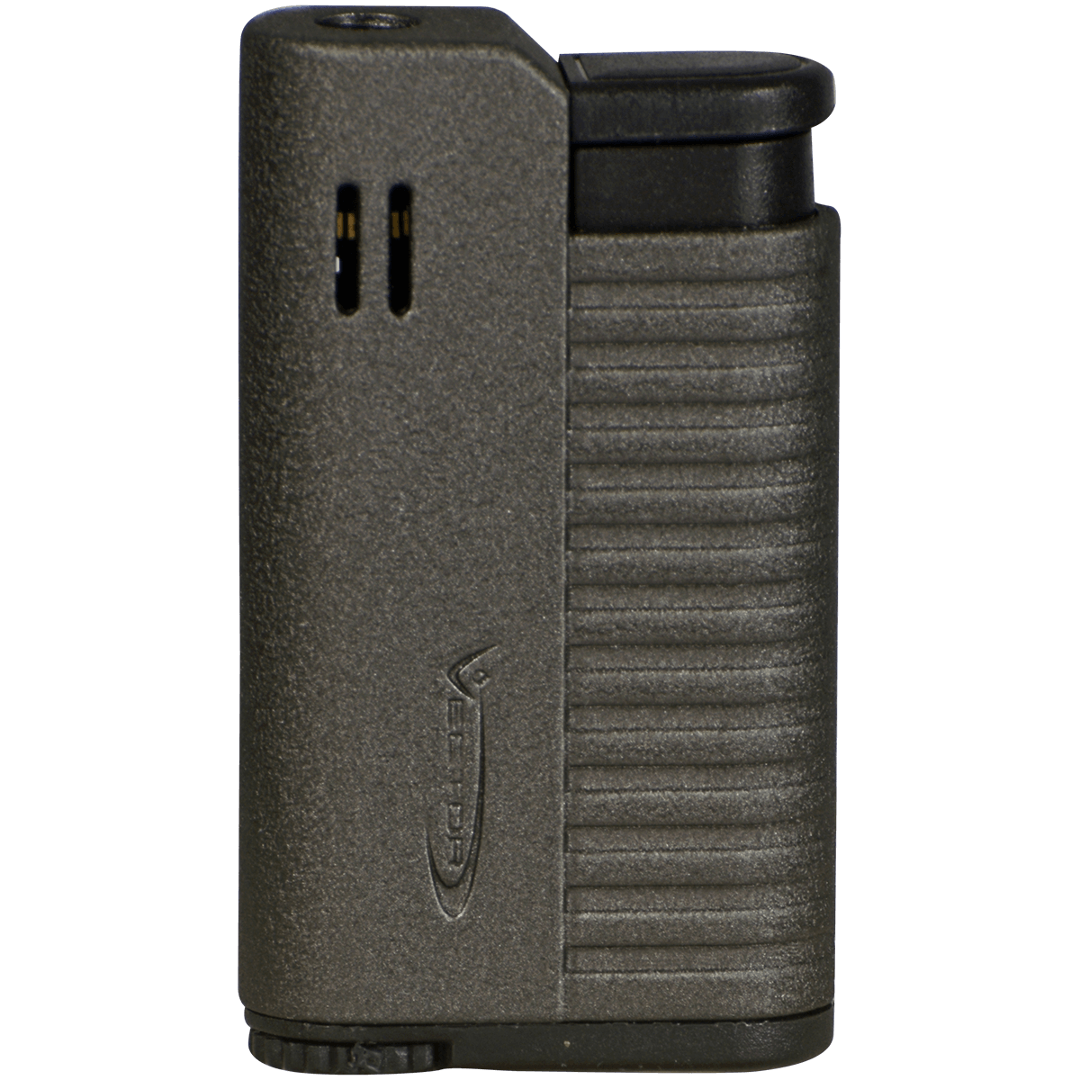 Lighter Vector Hammer Single Torch Gray Crackle Matte