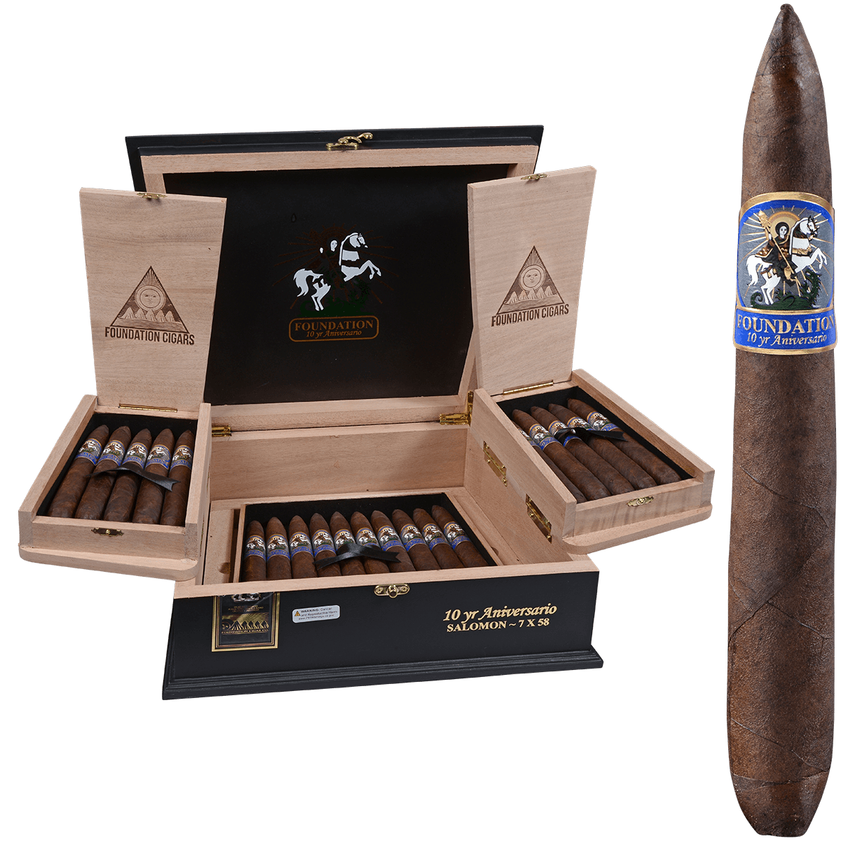 Limited Edition Foundation 10 Year Aniversario Salomon Perfecto 7X58 20Ct
