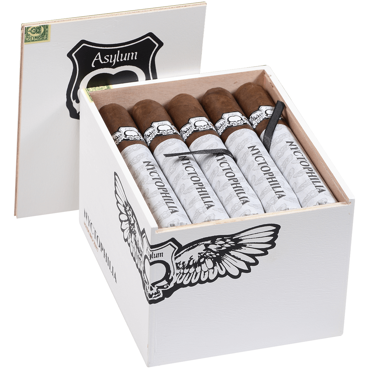 Asylum Nyctophilia Maduro 70X7 20 Ct. Box 7.00X70