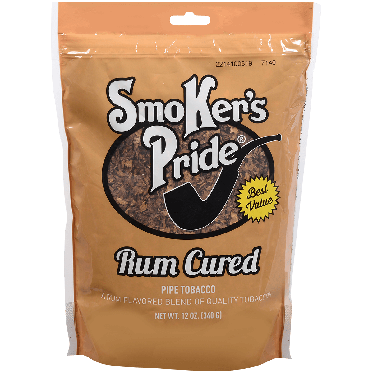 Smoker'S Pride Rum Cured Bag 12.00 Oz