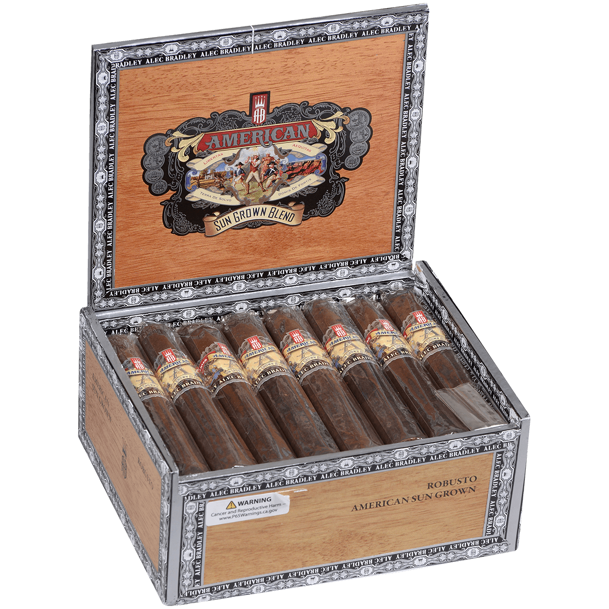Alec Bradley American Sungrown Blend Robusto 24 Ct. Box 5.00X50