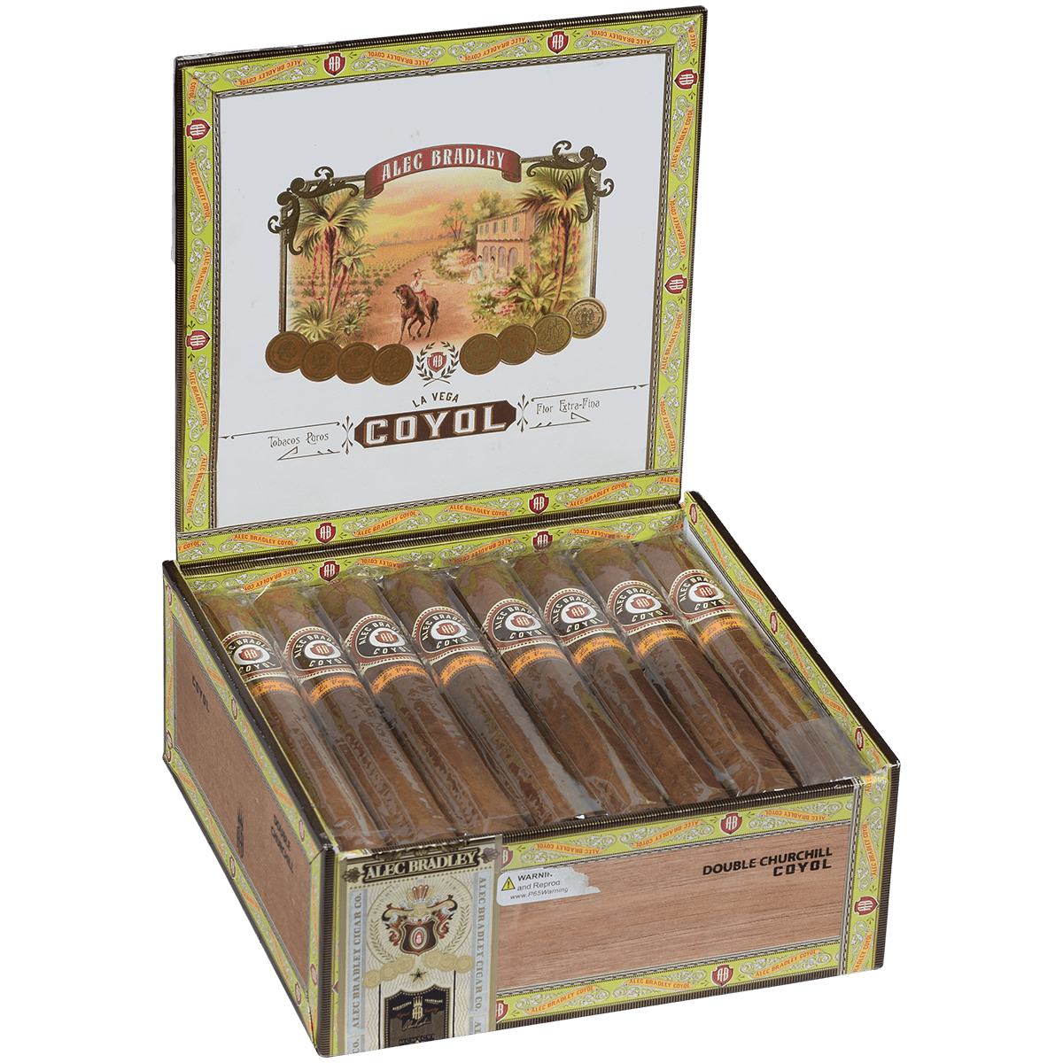 Alec Bradley Coyol Double Churchill 24 Ct. Box 7.00X59