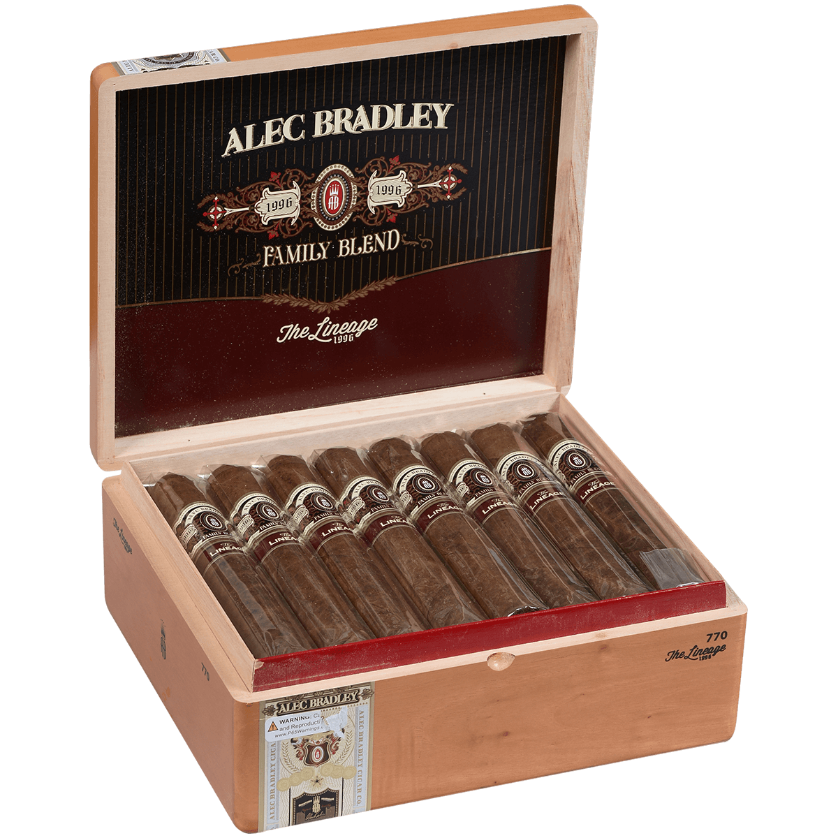 Alec Bradley Family Blend The Lineage 770 24 Ct. Box 7.00X70