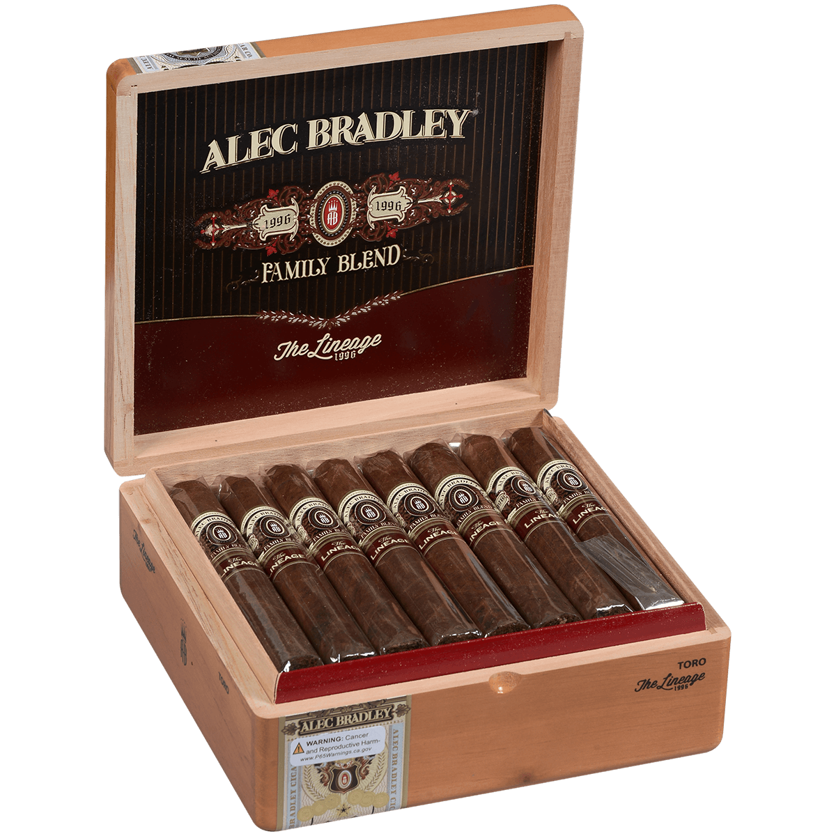 Alec Bradley Family Blend The Lineage Toro 24 Ct. Box 6.00X54
