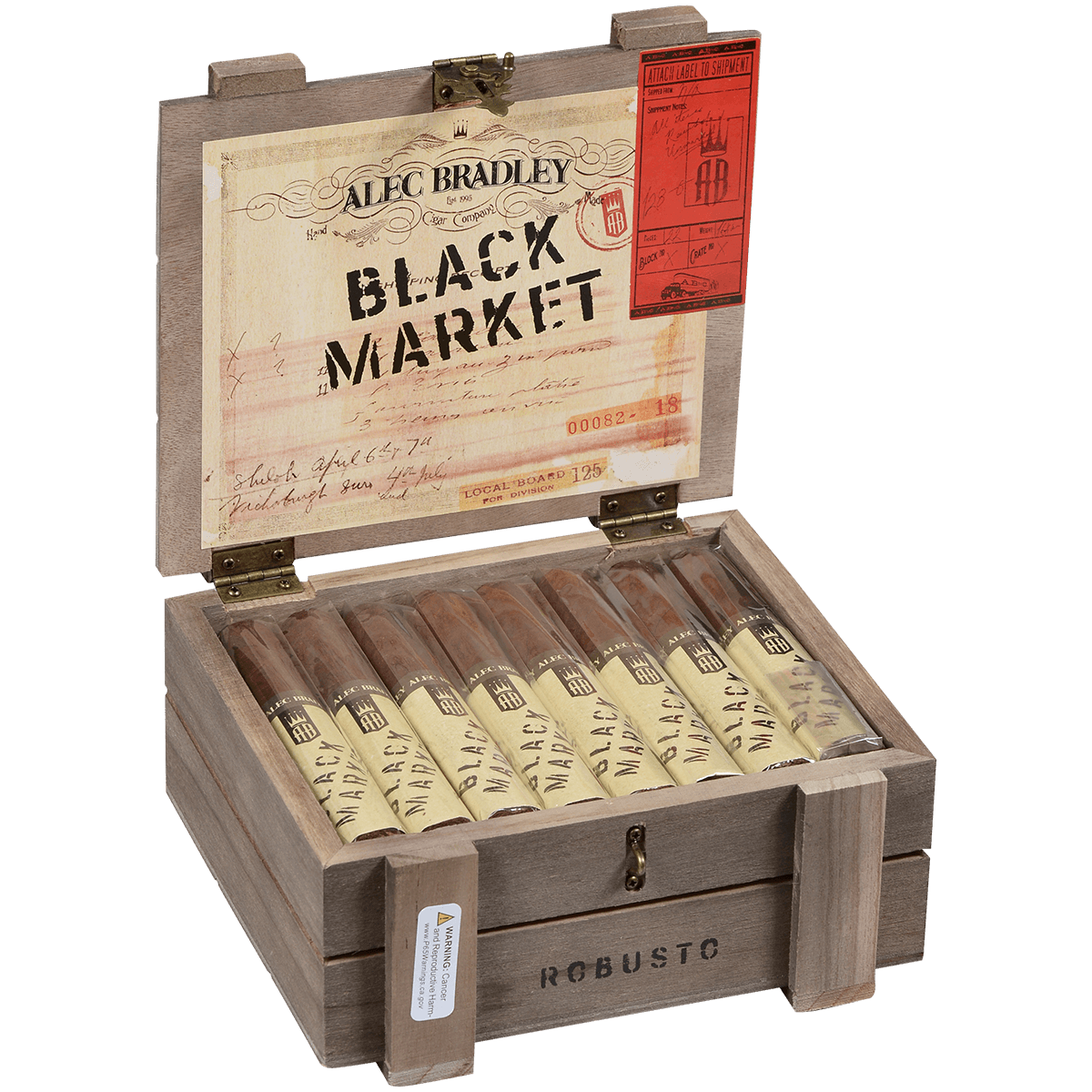 Black Market By Alec Bradley Robusto 24 Ct. Box 5.25X52
