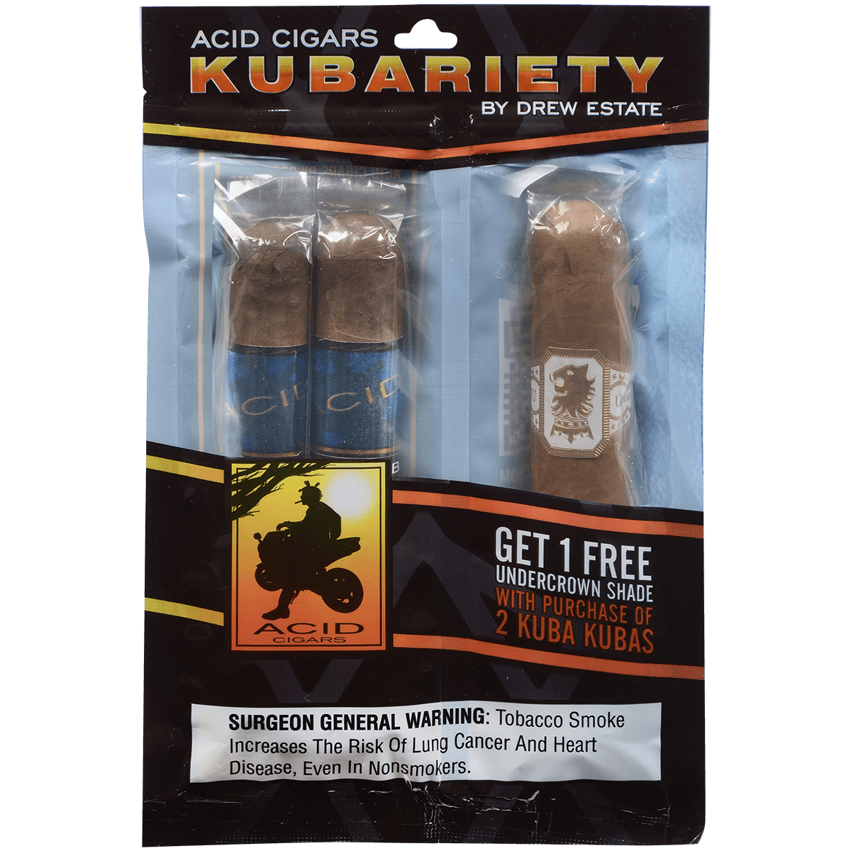 Acid Kubariety Robusto Sampler 5/3 5X54 Pouch