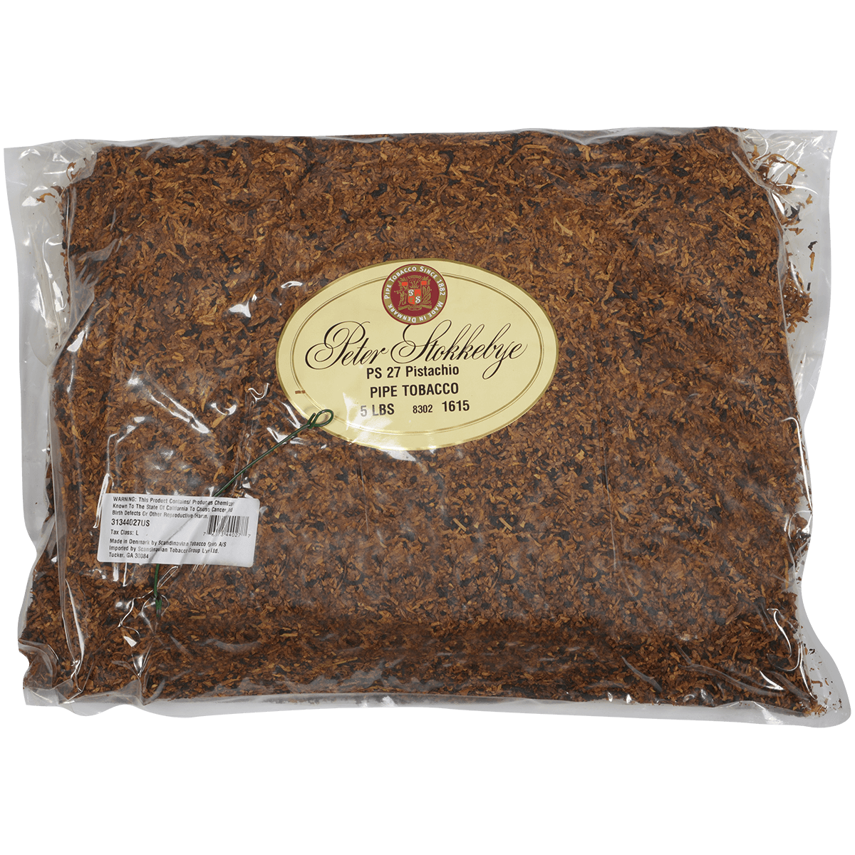 Peter Stokkebye Ps-27 Pistachio Bag 5.00 Lbs