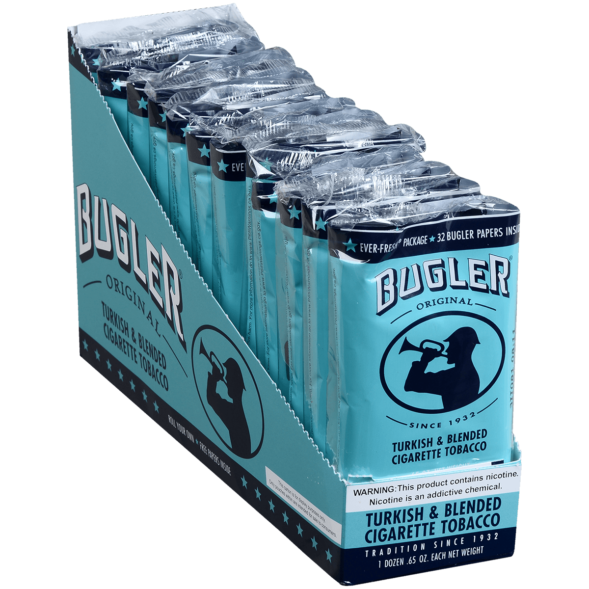 Bugler Ryo Blue Pouch 6'S .65 Oz