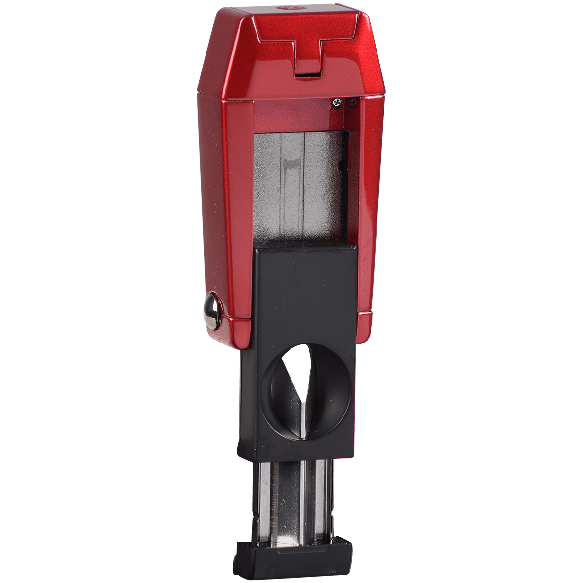 Lighter Colibri Quantum Triple Flame With V-Cut Red & Black