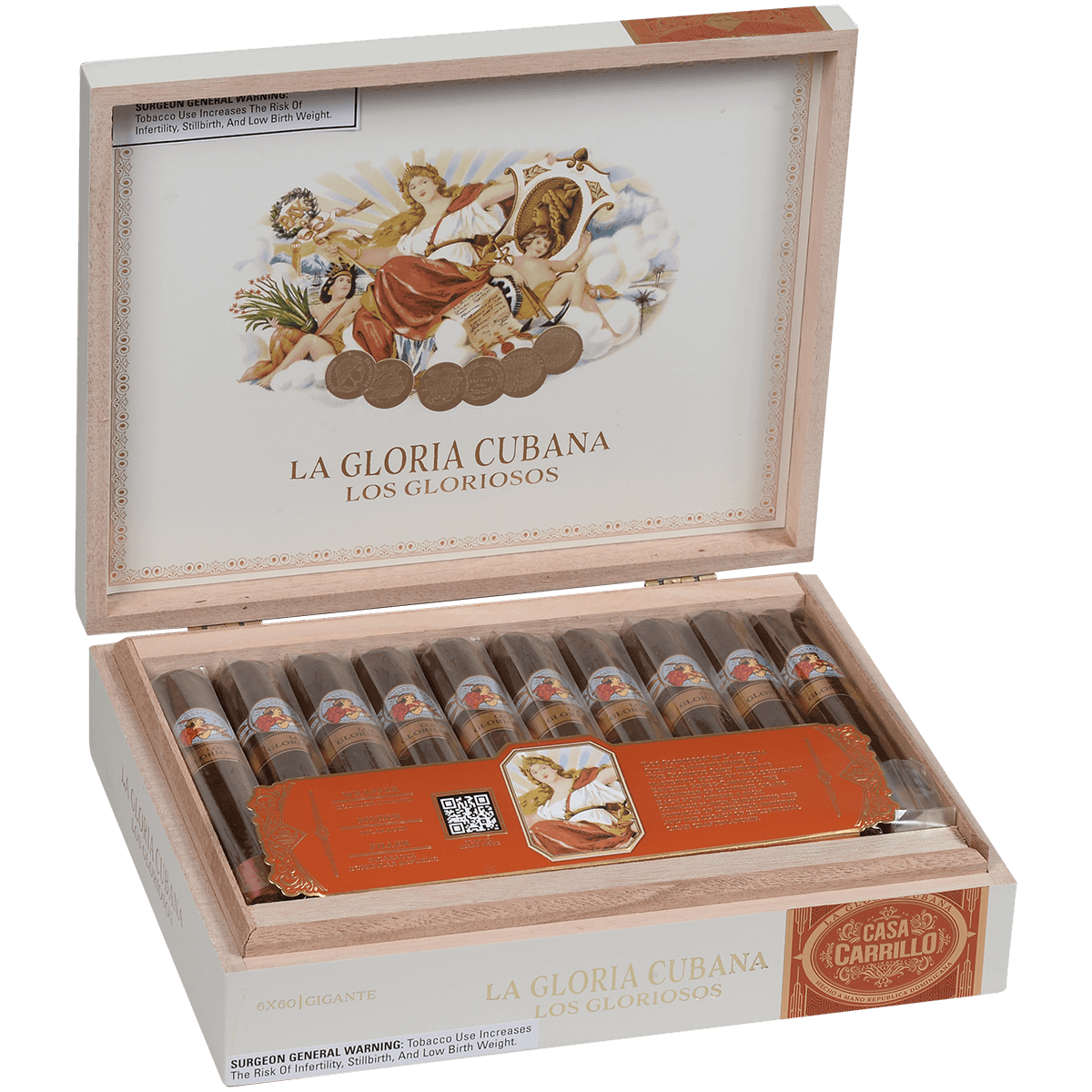 La Gloria Cubana Los Gloriosos Gigante 20 Ct. Box 6.00X60