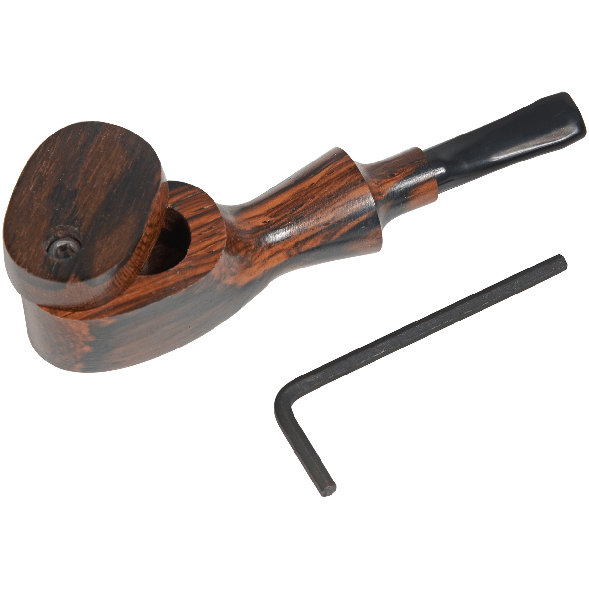 Pipes The Mill Asst. Exotic Wood Pipe With Cap 4"