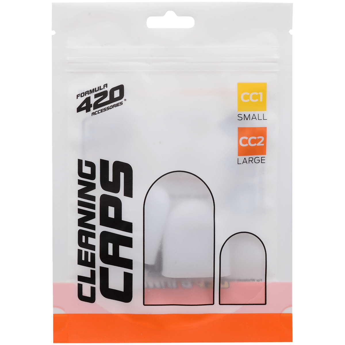 Cleaning Caps Formula 420 (One Large & One Small Cap)