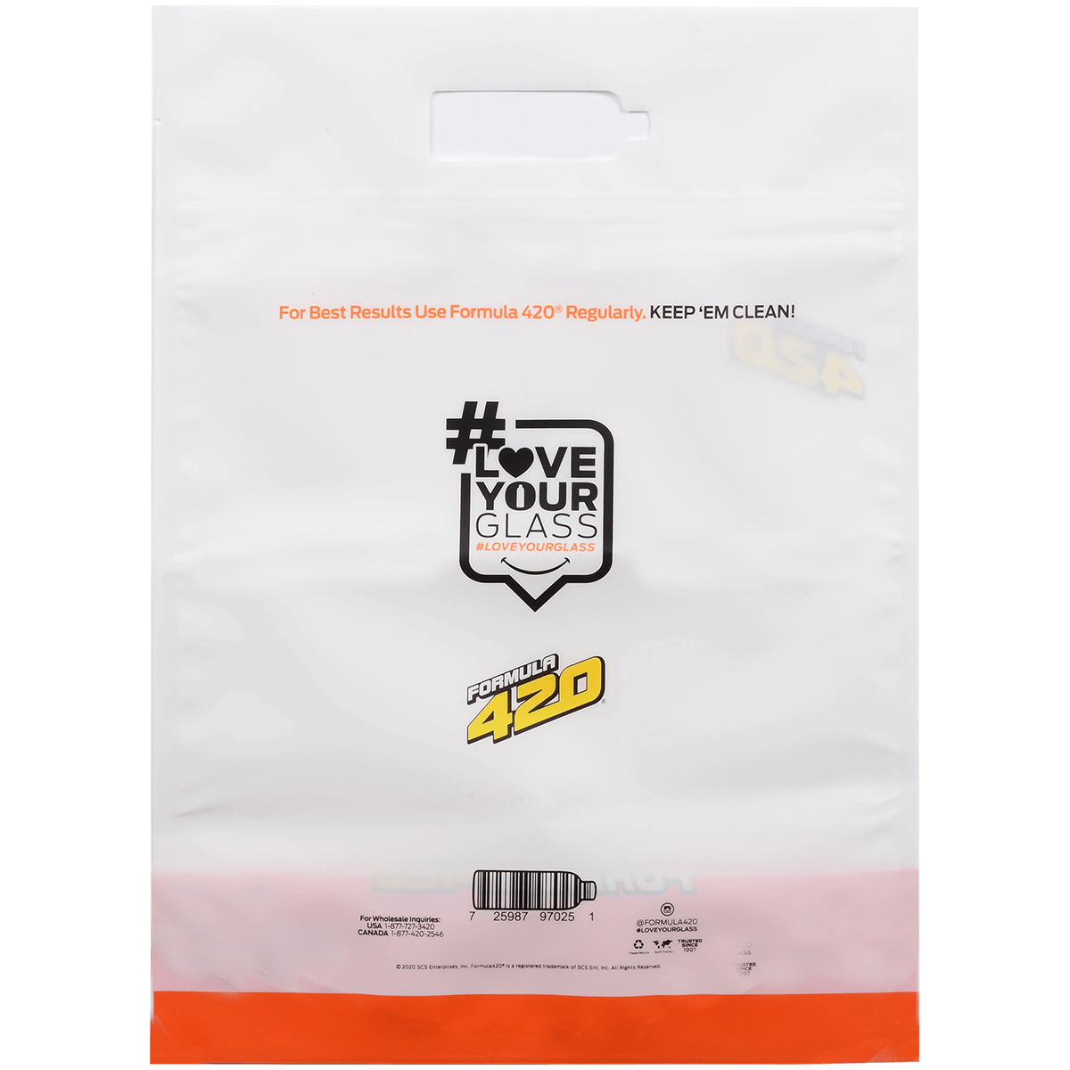 Cleaner Formula 420 Soak And Shake Bag Large