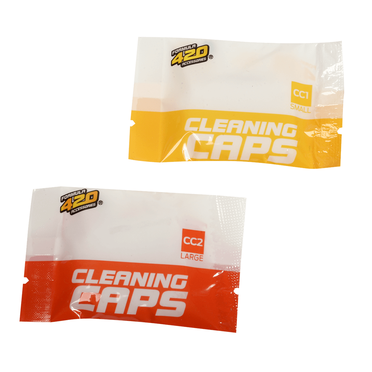 Formula 420 Cleaning Caps 50 Ct Display (Individual Packs Of Small & Large)