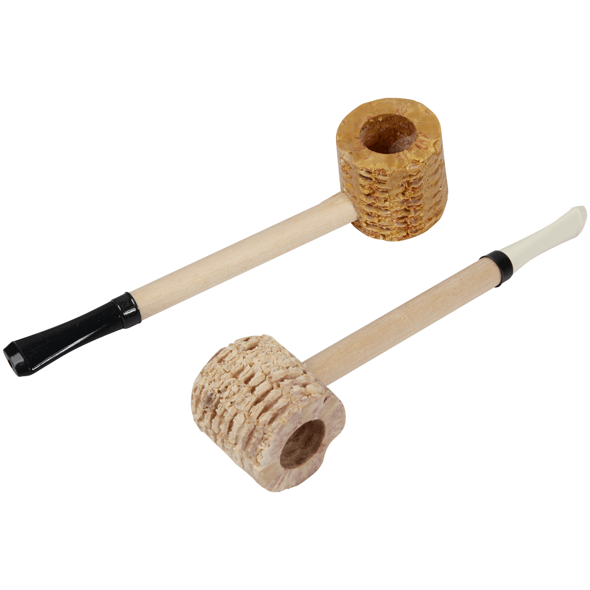 Pipes Miss. Meerschaum Corn Cob 201 Short Stop 24 Ct. Card