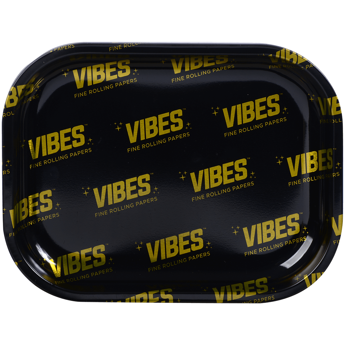 Vibes - Small Aluminum Tray (Standard) - Black Gold