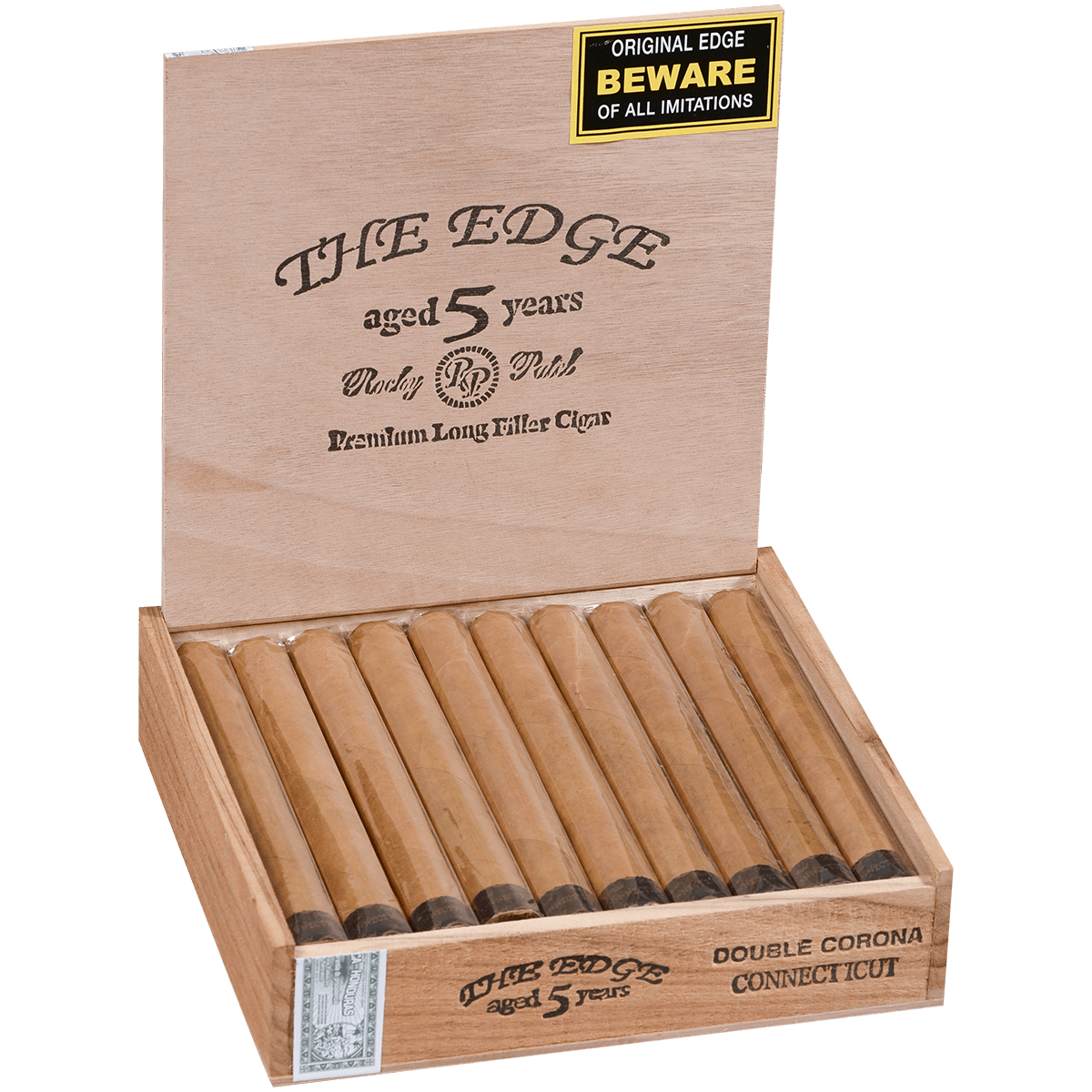 Rocky Patel The Edge Connecticut Double Corona 20 Ct. Box 7.50X53