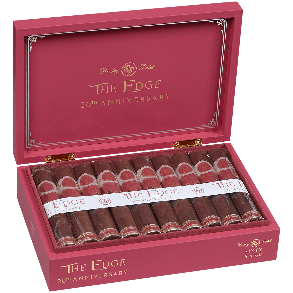 Rocky Patel The Edge 20Th Anniversary Sixty 20 Ct. Box 6.00X60