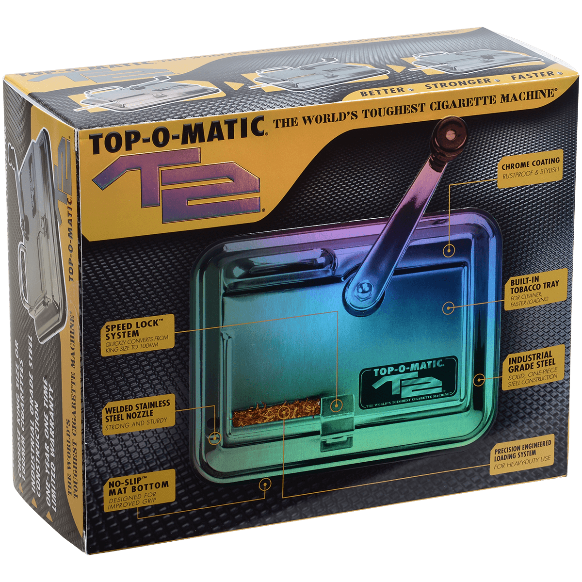 Injector Top-O-Matic T2 Chrome Makes 78 85 & 100Mm