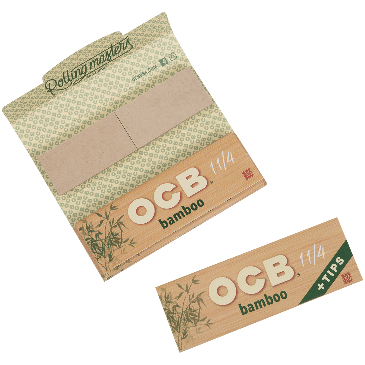 Papers Ocb Bamboo 1 1/4 24/40 Ct Box