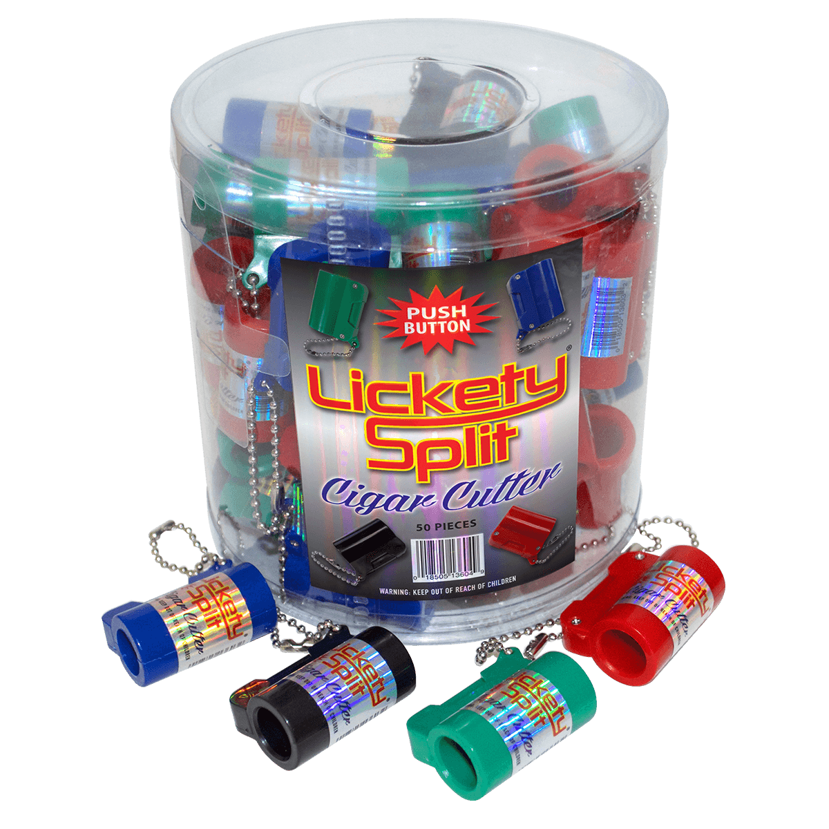 Lickety Split Cutter 32 Gauge 50 Ct Display Bucket