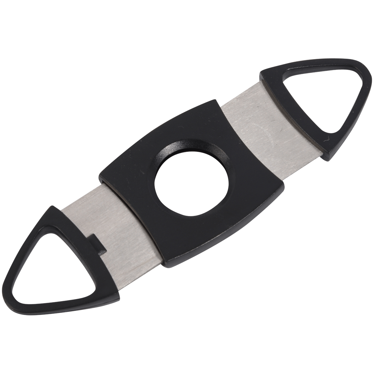 Guardsman Cigar Cutter 54 Gauge Black Football Double Blade