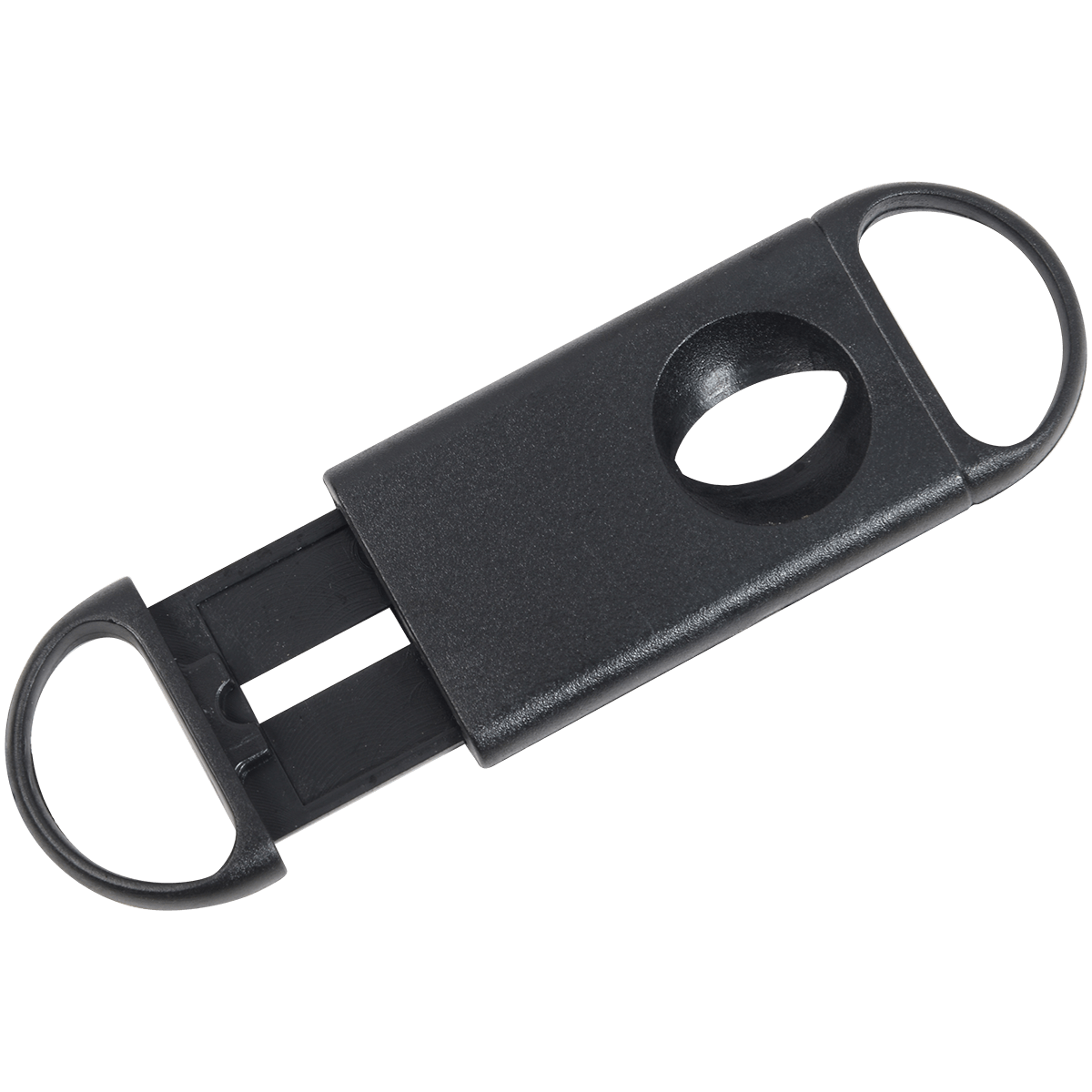 Guardsman Cigar Cutter Large Ring Gauge Black V-Cut
