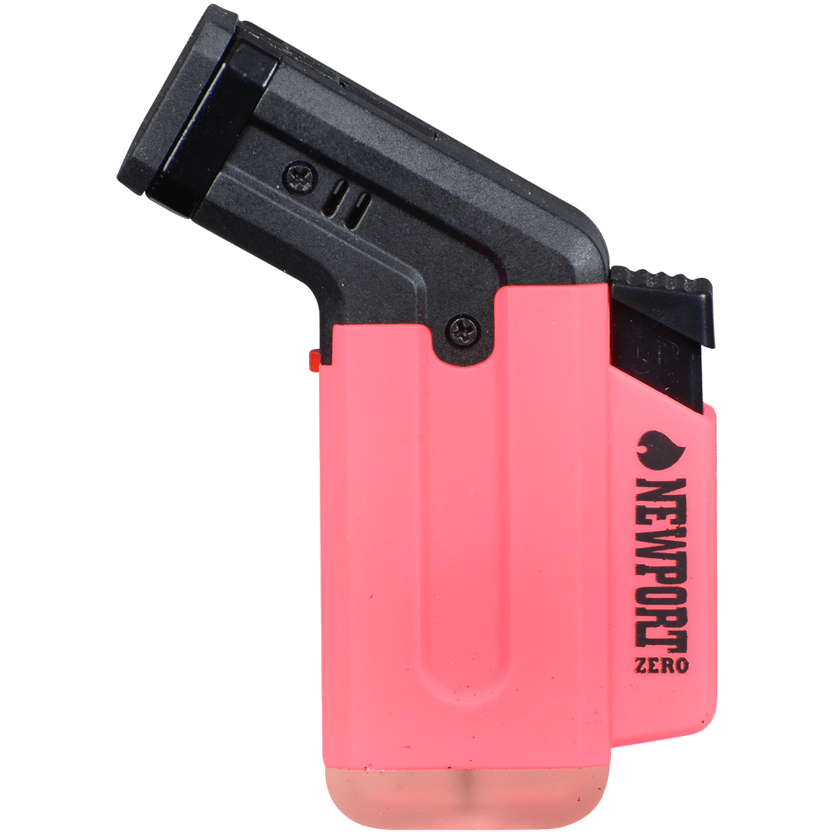 Lighter Newport Zero Small Side Torch 4 Colors Rubber 12 Ct Display