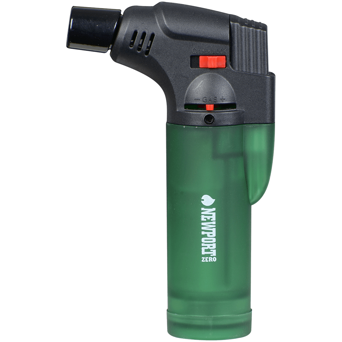 Lighter Newport Zzeus Single Torch 4 Colors 12 Ct. Display