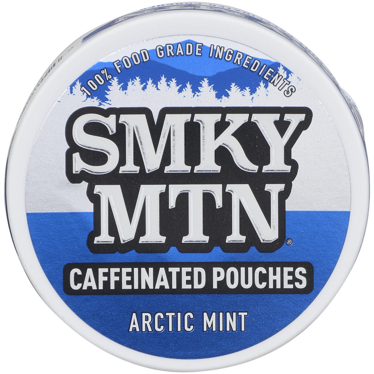 Moist Snuff Non Tobacco Smokey Mountain Arctic Mint Pouches 10'S 0.7 Oz