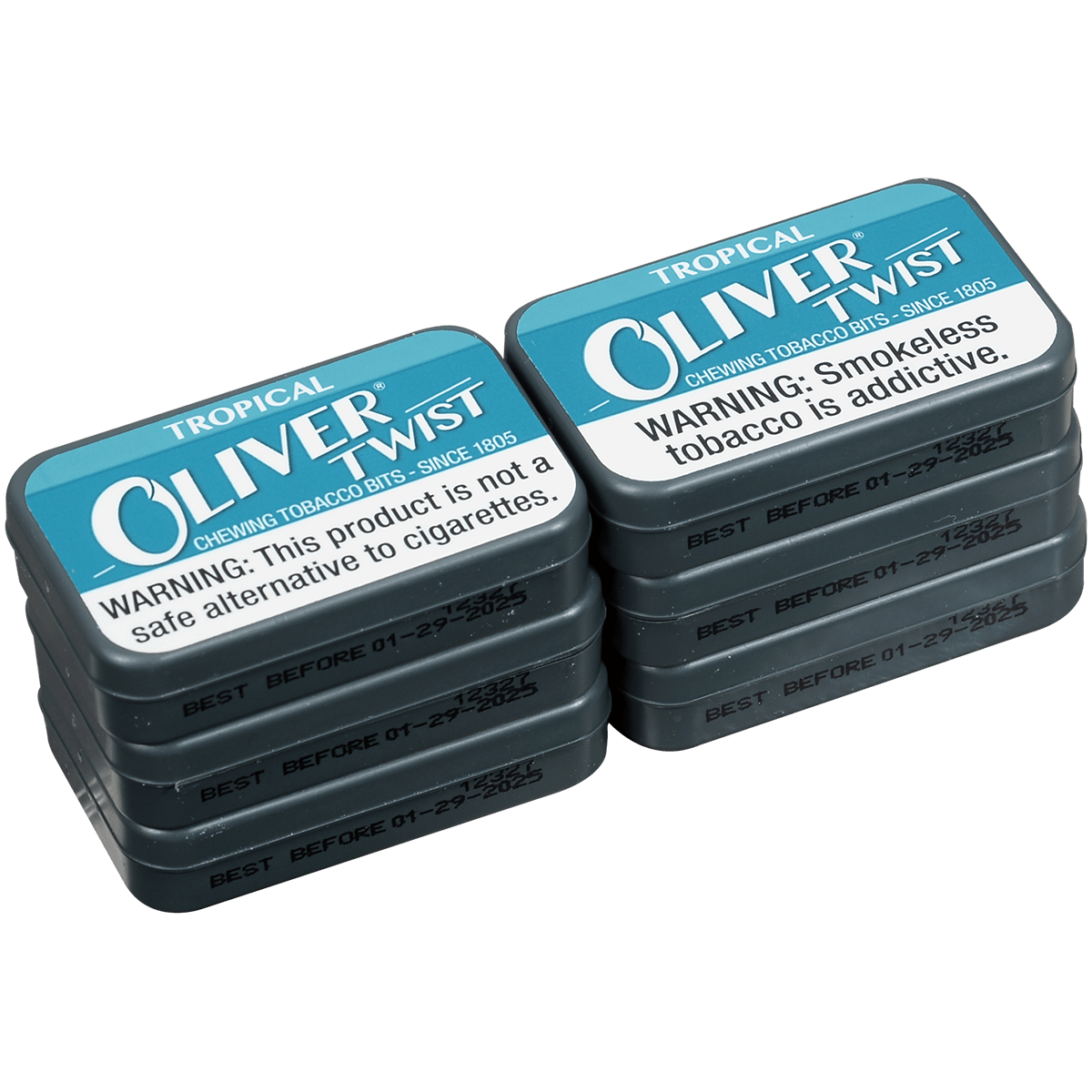 Chew Oliver Twist Tropical Chewing Tobacco Bits 6'S .25 Oz