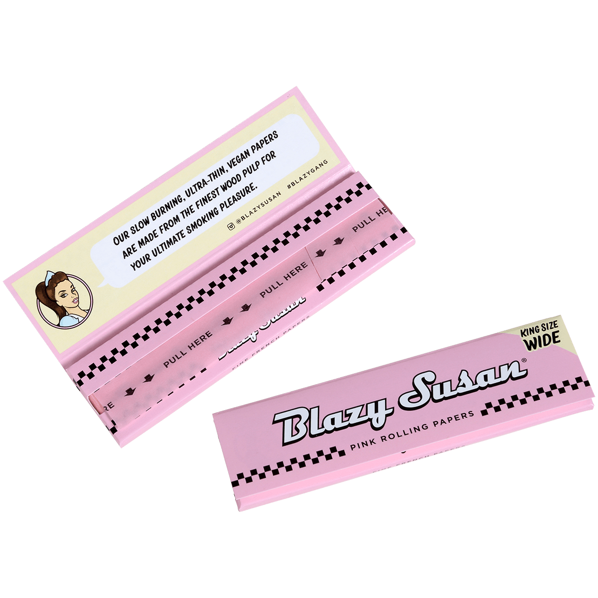 Papers Blazy Susan Pink King Size Wide 50/32 Ct. Display