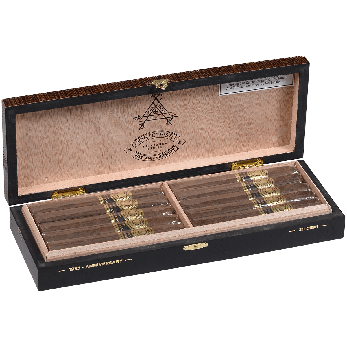 Montecristo 1935 Anniversary Nicaragua Demi 20 Ct Box 5.50X46