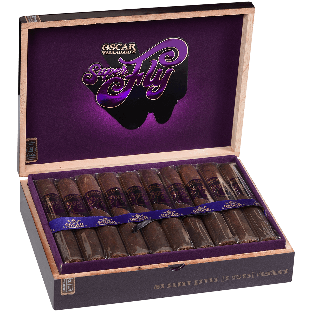 Super Fly By Oscar Maduro Toro Gordo 20 Ct Box 6.00X60