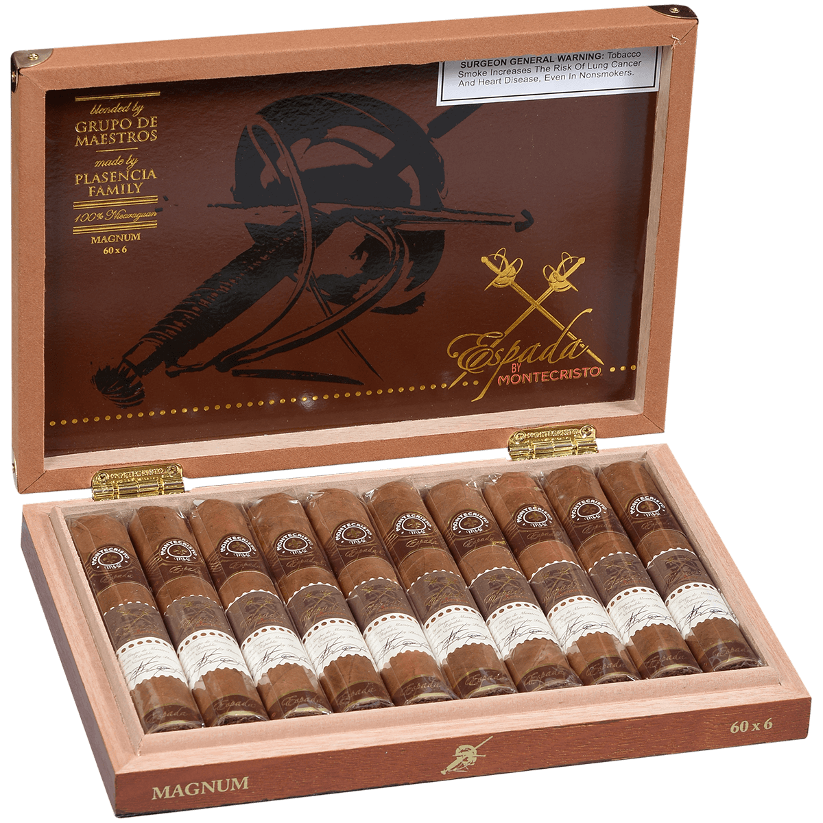 Montecristo Espada Magnum 10 Ct. Box 6.00X60