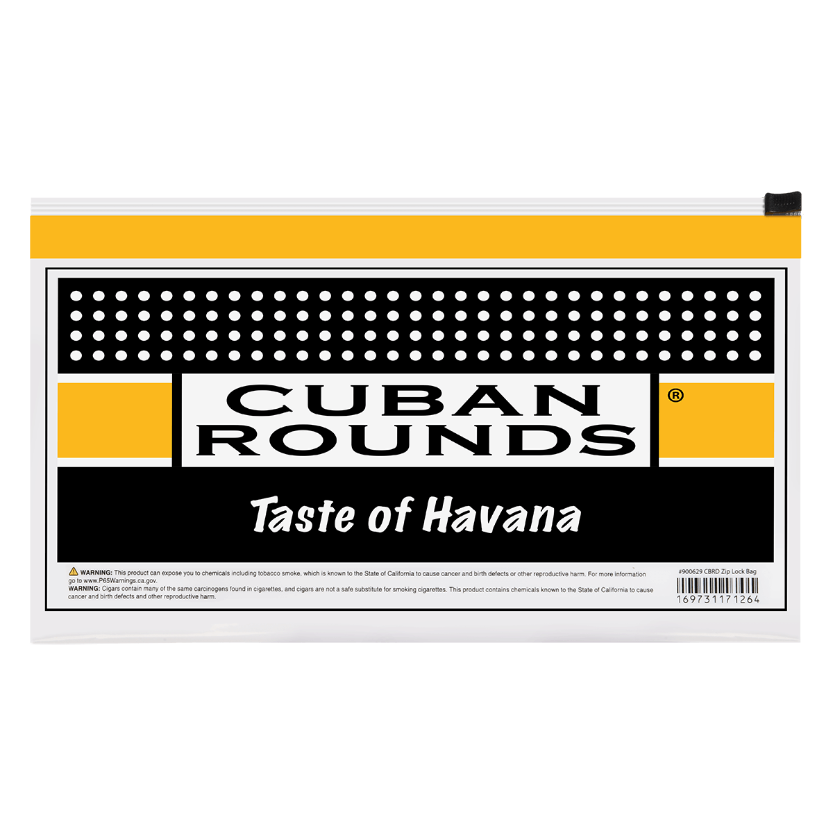 MKTG CUBAN ROUNDS ZIP LOCK BAG 25 CT. BUNDLE