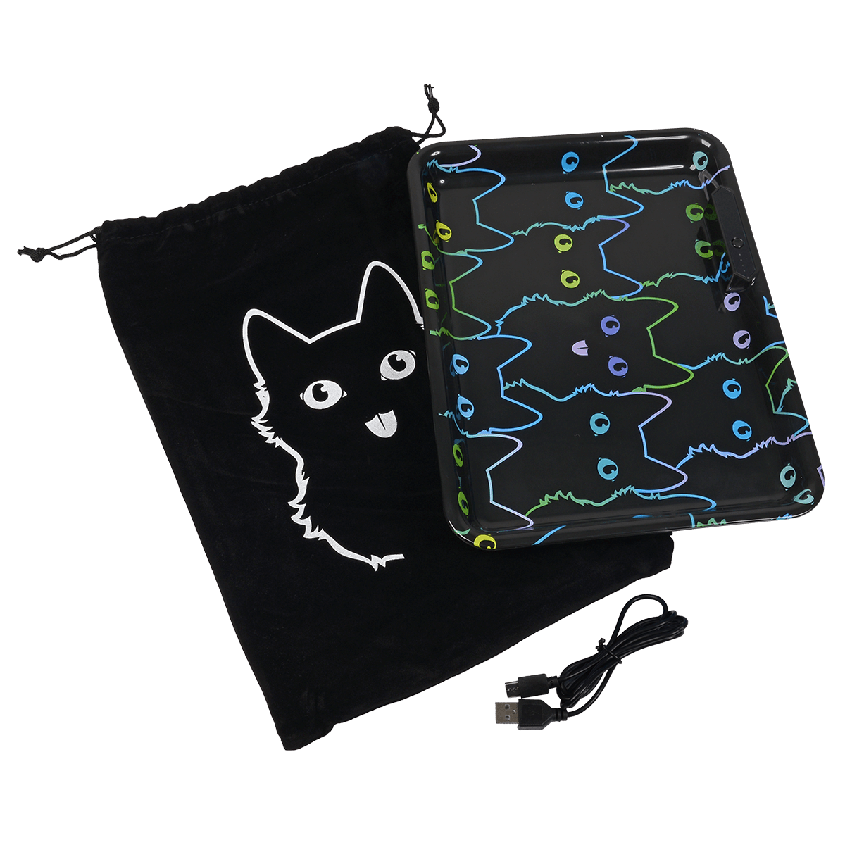 Greenhouse Light Up Tray Cats 8.27"X 11.02" X 1.26"