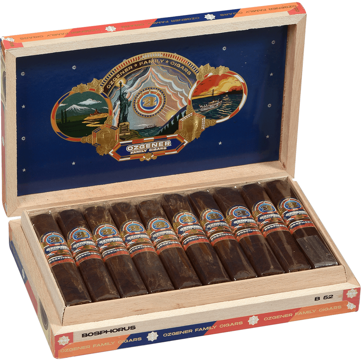 Crowned Heads Ozgener Family Cigar B52 20 Ct Box 5.00X52
