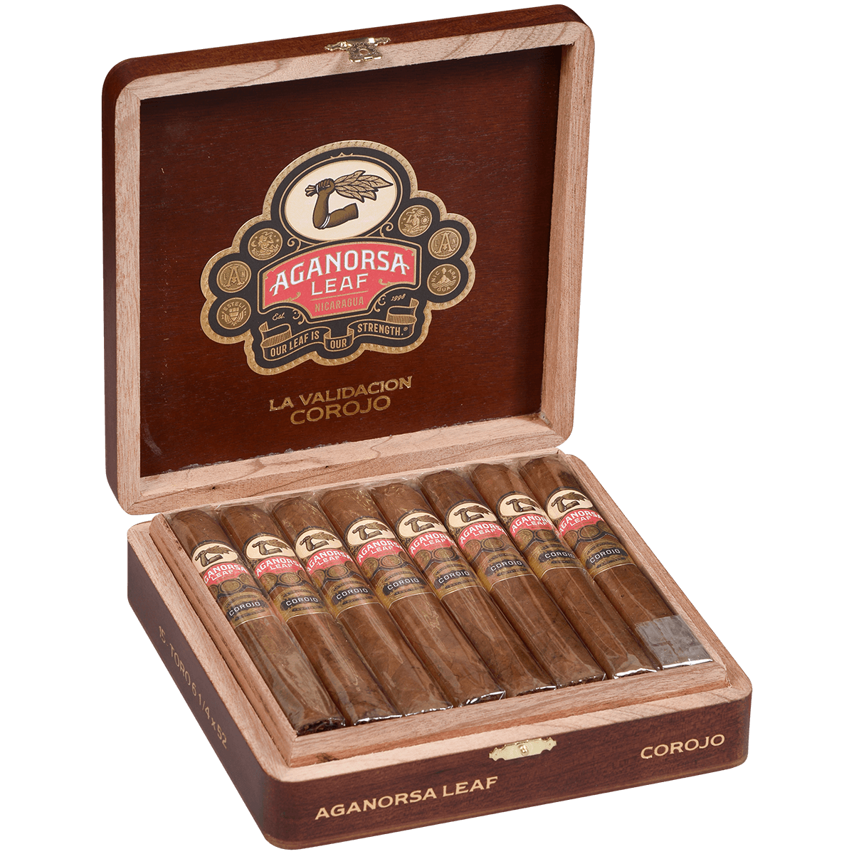 Aganorsa La Validacion Corojo Toro Bp 15 Ct Box 6.25X52