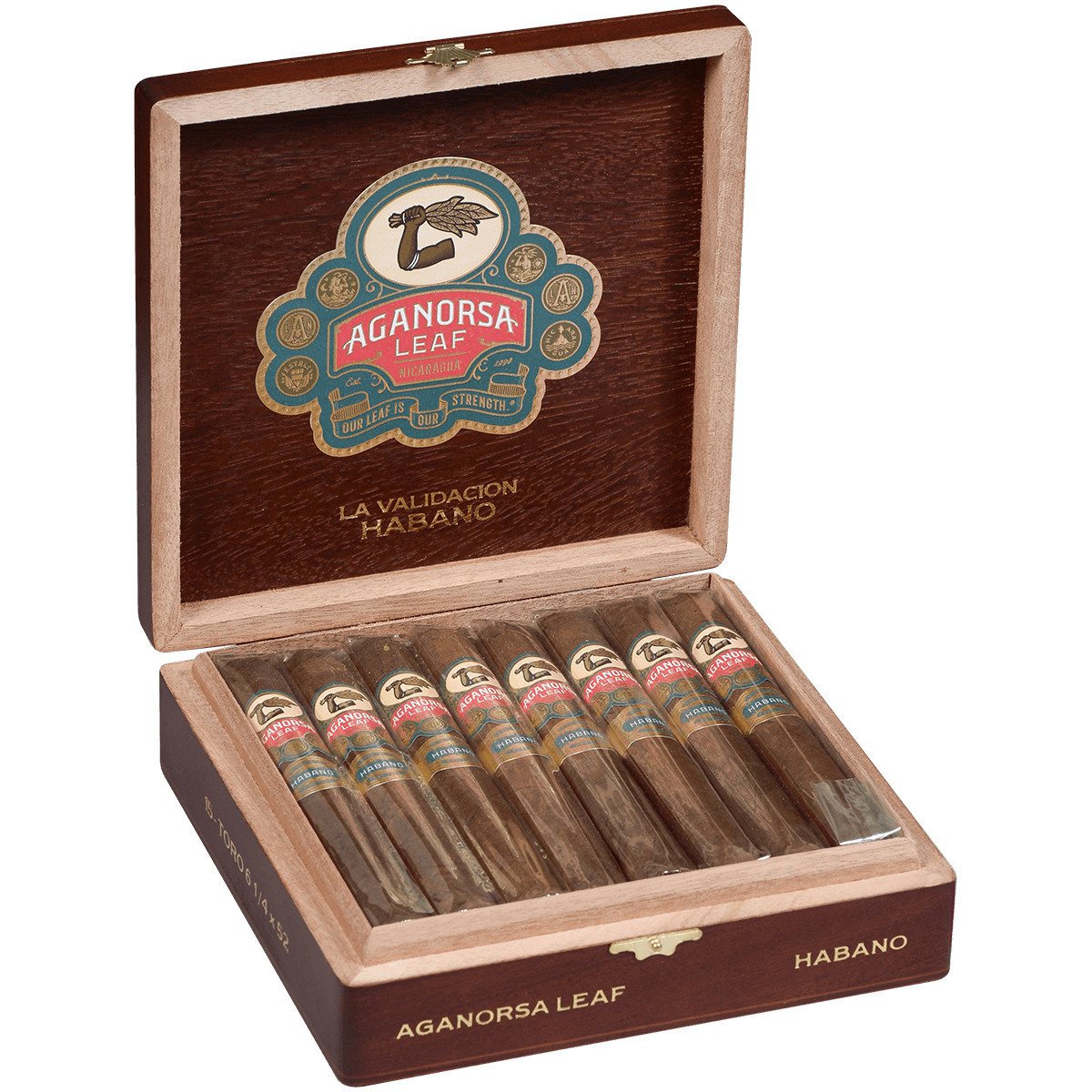 Aganorsa La Validacion Habano Toro Bp 15 Ct Box 6.25X52