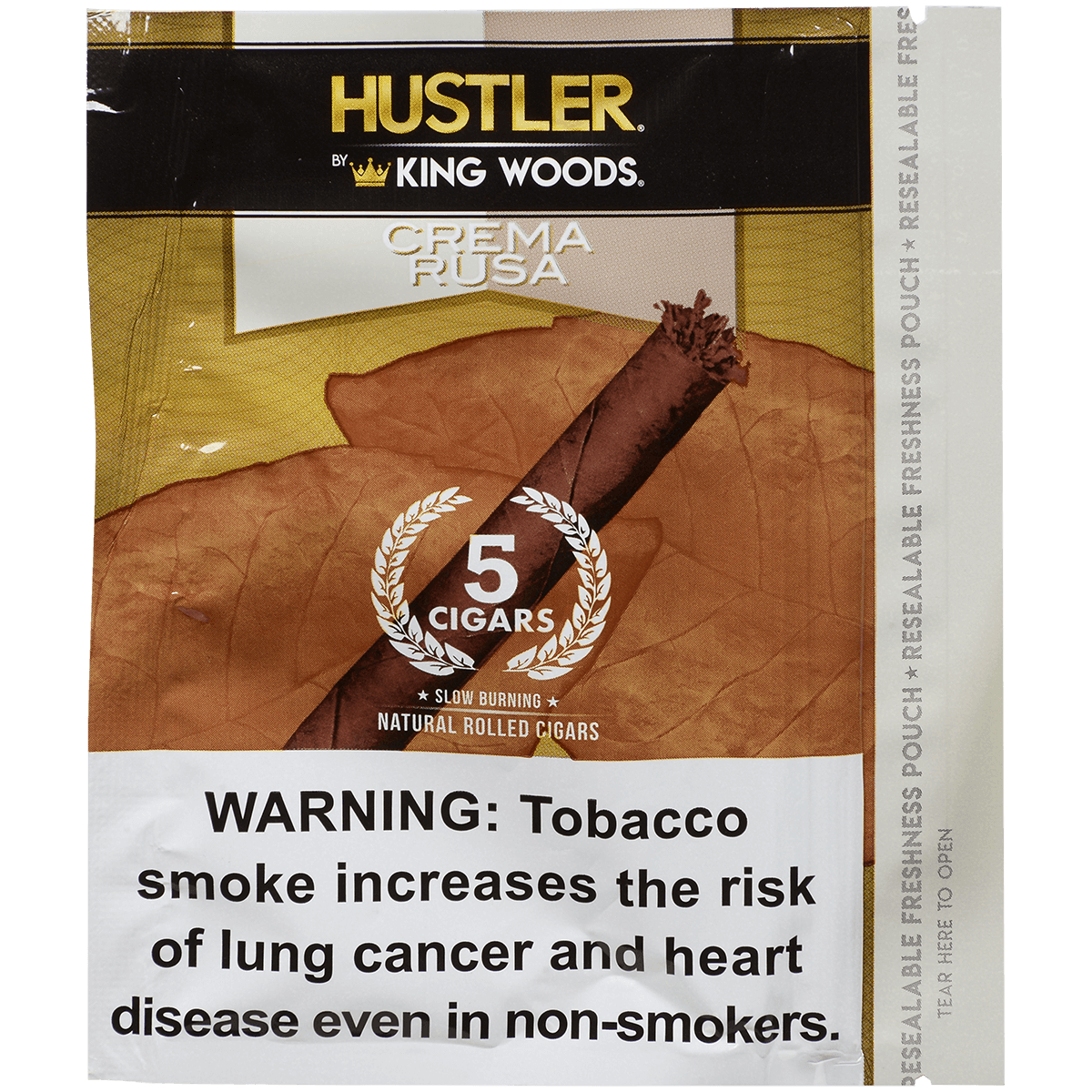 Hustler King Woods Crema Rusa 8/5 Packs 4.50X32