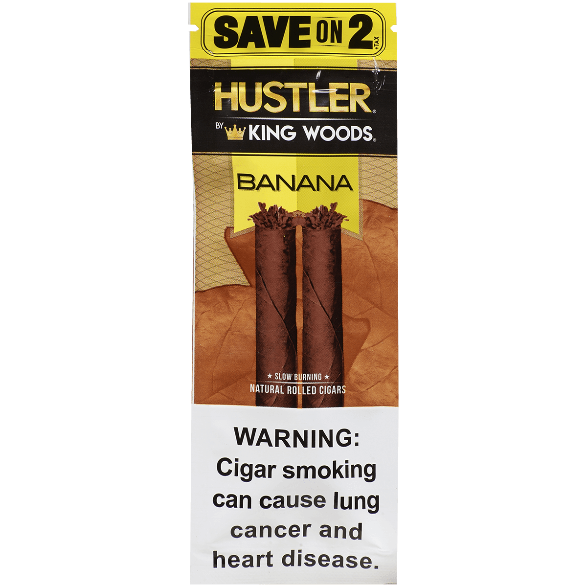 Hustler King Woods Banana 15/2 Packs 4.50X32