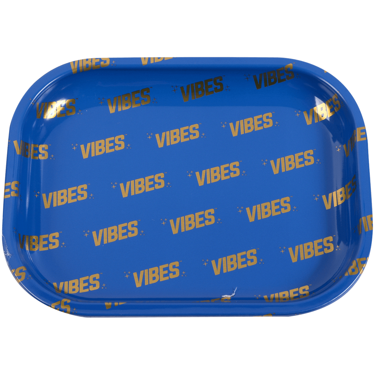 Rolling Metal Tray Vibes - Signature Blue - Small